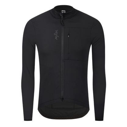 YKYW 10-20°C Men's Long Sleeve Cycling Jacket Waterproof Windproof Bicycle Windbreaker Warmth Fleece Road Bike Cycling Jersey Gray Tops