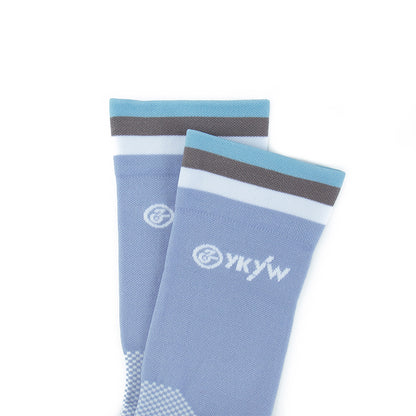 YKYW Unisex Cycling Socks Running Professional Sport Knitted High Elasticity Socks Wicking Antibacterial Durable 11 Colors