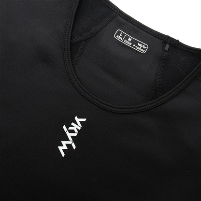 YKYW Men's Cycling Long Sleeve Base Layers Clothing Winter Thermal Fleece Bicycle Undershirt Bike Base Underwear Black