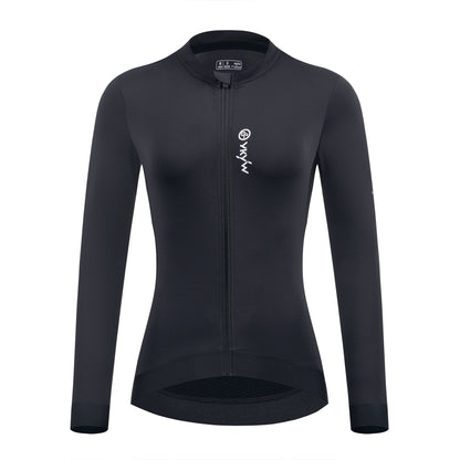 YKYW 2025 Women Pro Long Sleeve Cycling Jersey Road Bike YKK Zipper Long Shirt Spring Summer Autumn Bicycle Biking Clothing Slim Riding Tops Purple