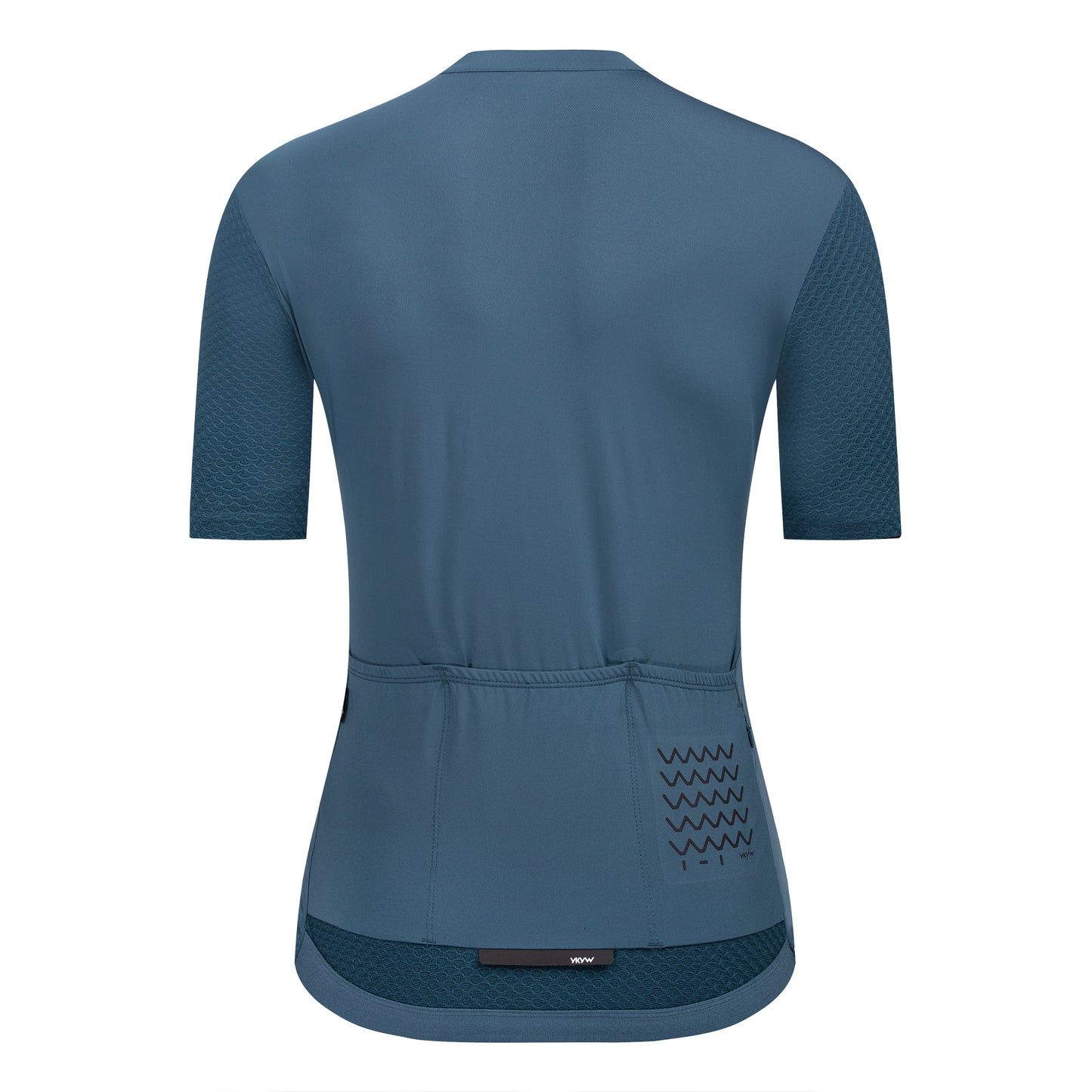 YKYW 2025 Women Short Sleeve Cycling Jersey Summer Quick Dry Road Bike Shirt Breathable Reflective Pro Cycling Clothes Tight Fit Bicycle Tops Blue