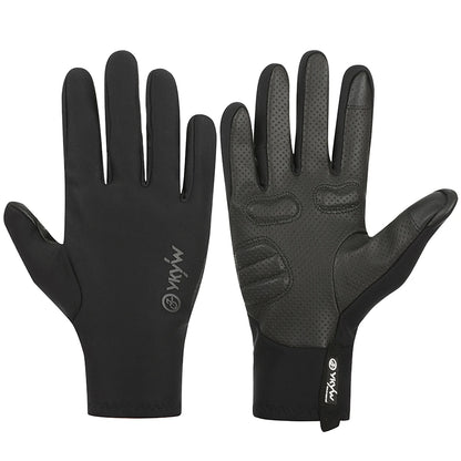 YKYW 2025 Men's Women's Cycling Gloves Full Finger Universal Winter Warmth Shock-absorbing Touch Screen Anti Slip Road Bike Gloves MTB Gloves