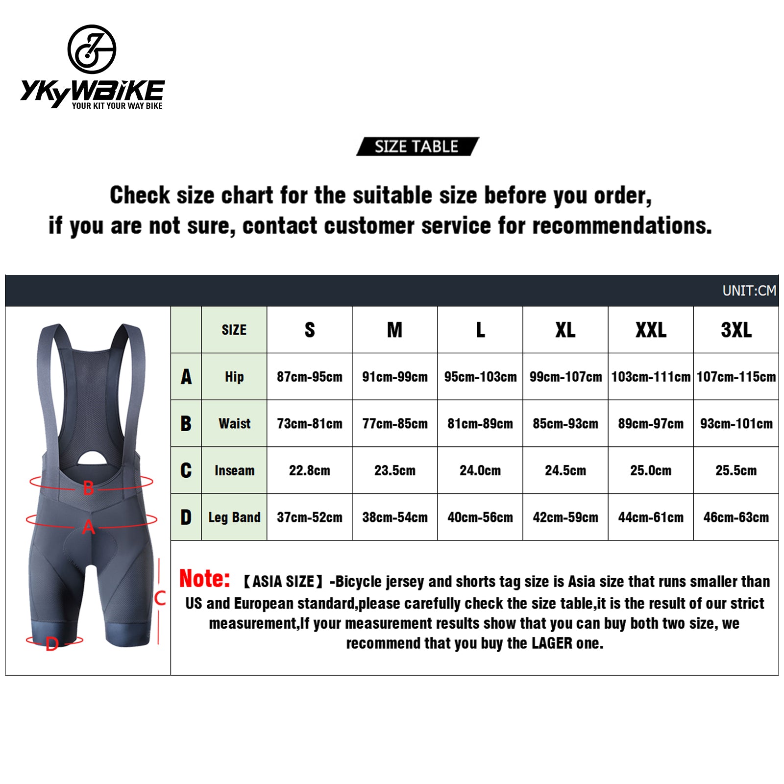 YKYW Men’s Cycling Bib Shorts Elastic Performance 6H Padded Tights Oli ...